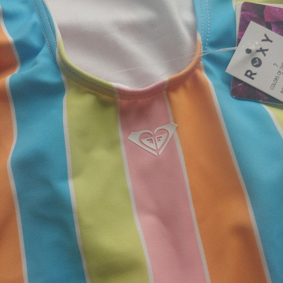 ROXY NEW Colors of the Sun One Piece Swimsuit - Picture 5 of 9